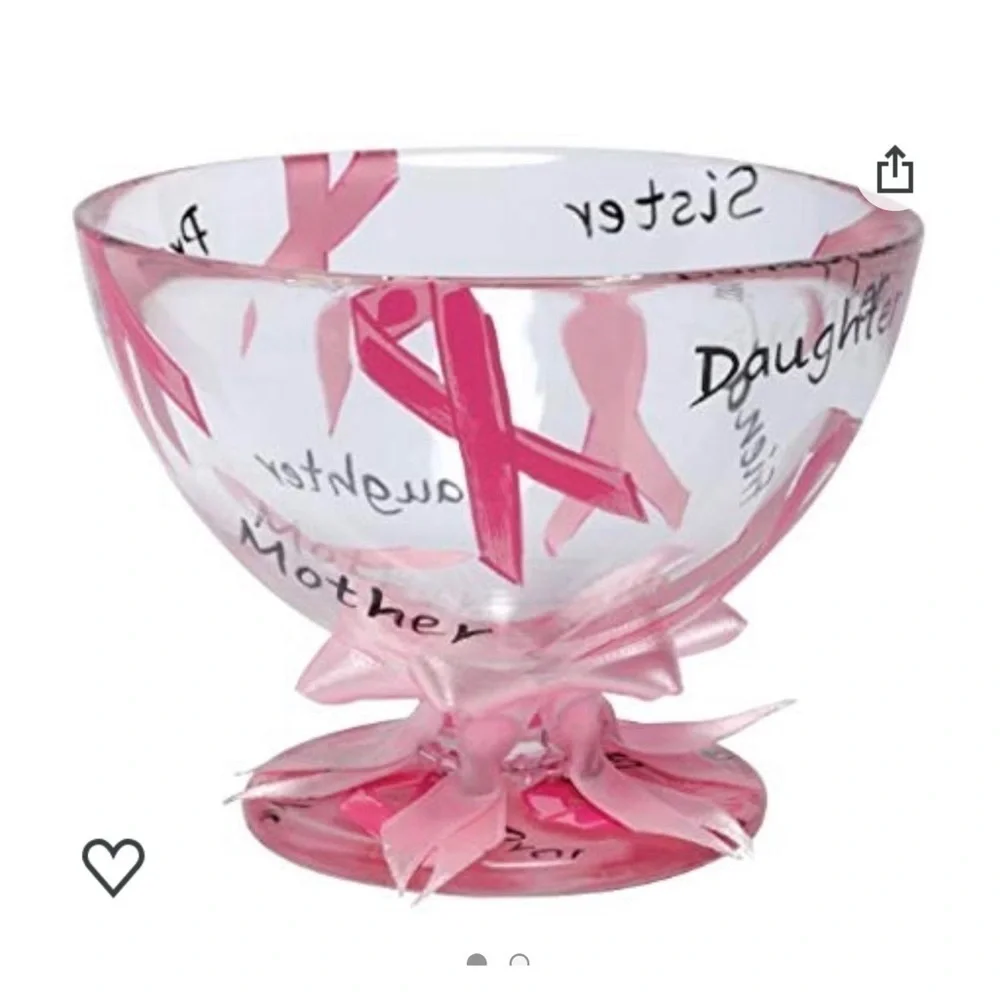 Lolita Pink Ribbon Sundae Bowl
